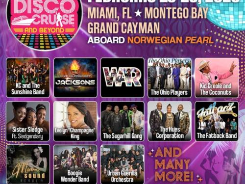 2026 ULTIMATE DISCO CRUISE AND BEYOND SET TO SAIL FEBRUARY 23-28 ABOARD THE NORWEGIAN PEARL