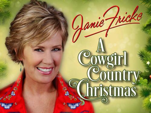 Janie Fricke 'A Cowgirl Country Christmas' cover art