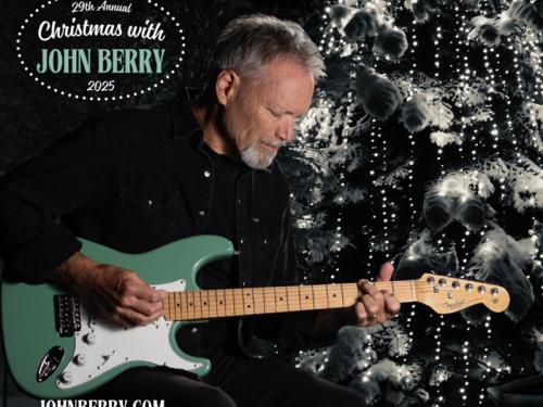 John Berry Christmas 2025 tour infographic