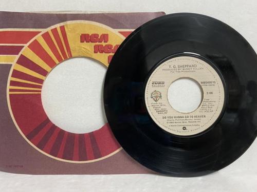 T.G. Sheppard "Do You Wanna Go To Heaven" 45 rpm vinyl single