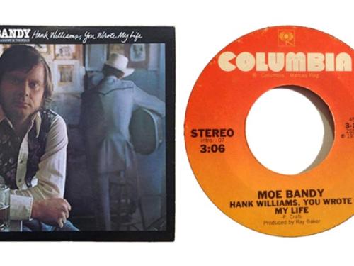 Moe Bandy "Hank Williams, You Wrote My Life" album cover