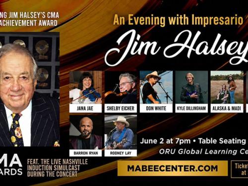 Tulsa Jim Halsey event infographic