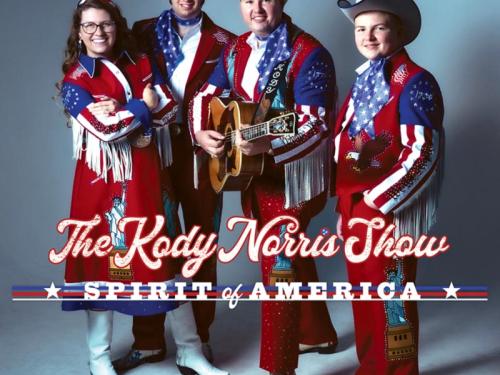 The Kody Norris Show 'Spirit of America' album cover art