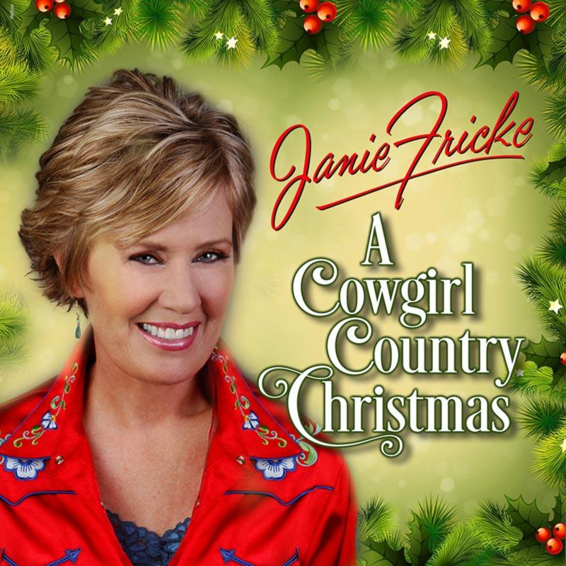 Janie Fricke 'A Cowgirl Country Christmas' cover art