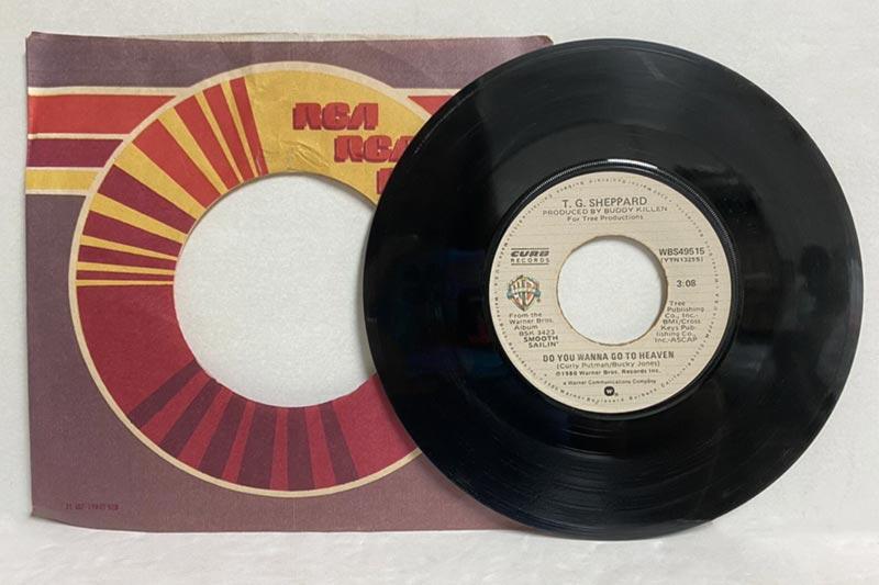 T.G. Sheppard "Do You Wanna Go To Heaven" 45 rpm vinyl single