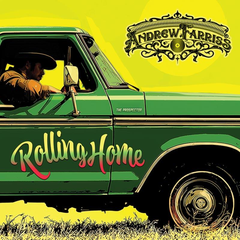 Andrew Farriss "Rolling Home" single cover art