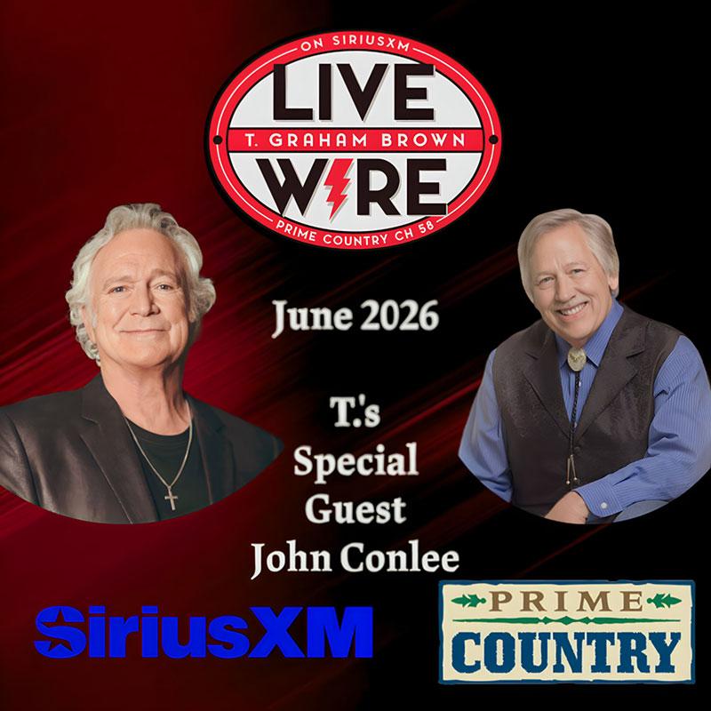 T. Graham Brown and John Conlee - LiveWire on SiriusXM Prime Country