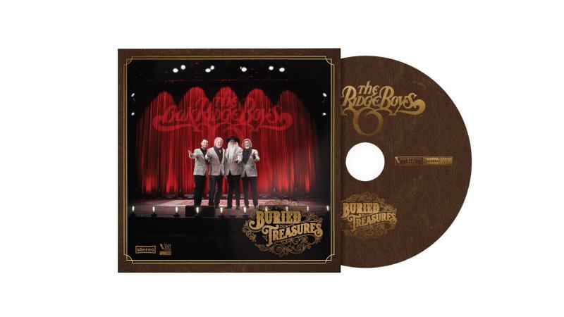 The Oak Ridge Boys: Buried Treasures (CD mockup)
