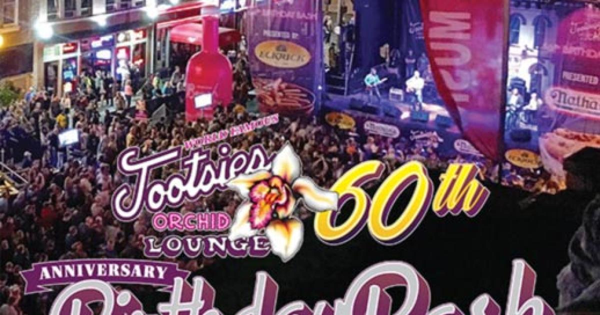 World Famous Tootsie's Orchid Lounge 60th Annual Birthday Bash To